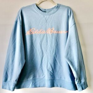 Eddie Bauer Light Blue Sweatshirt